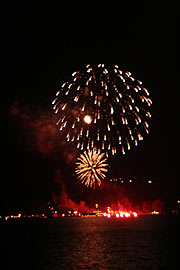Seefest mit Feuerwerk am 14.07.2009 (Foto: Martin Schmitz)